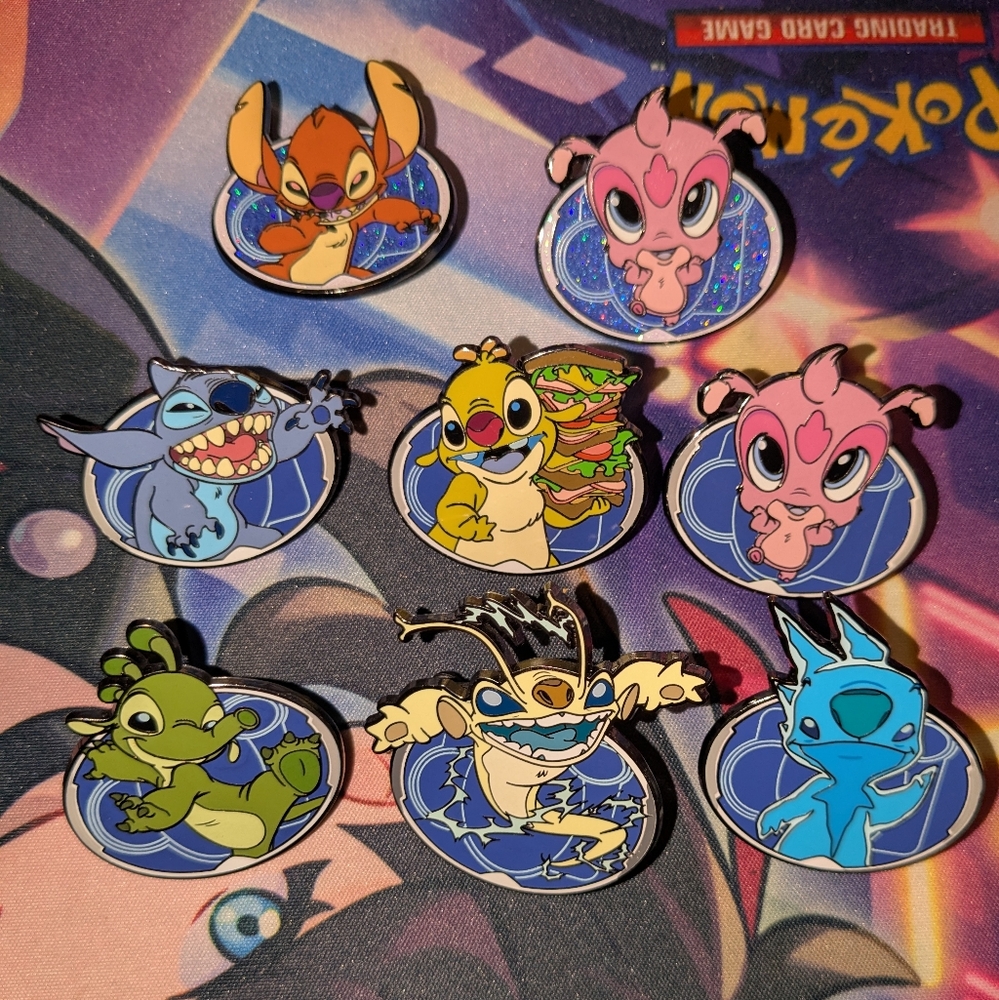 Stitch pin's collector X8